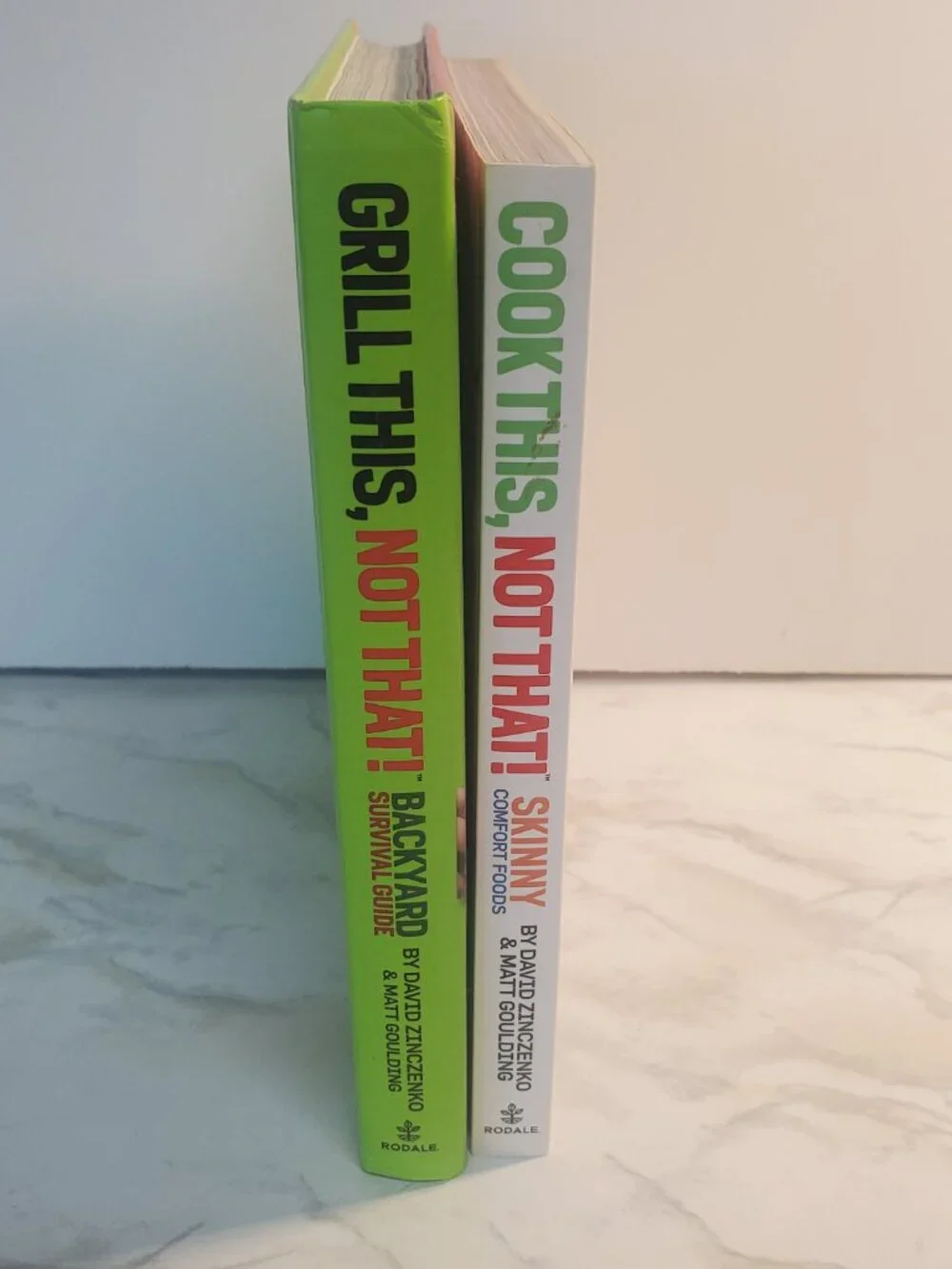 Grill/Cook This Not That Cookbooks